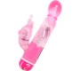 Baile Vibrators MULTISPEED VIBRATOR WITH CLIT STIMULATOR rozā