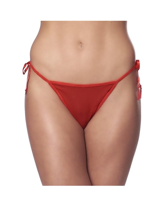 Amorable Thong Fantasy Red One Size