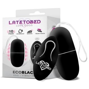 Latetobed Виброяйцо Ecoblack с дистанционным управлением