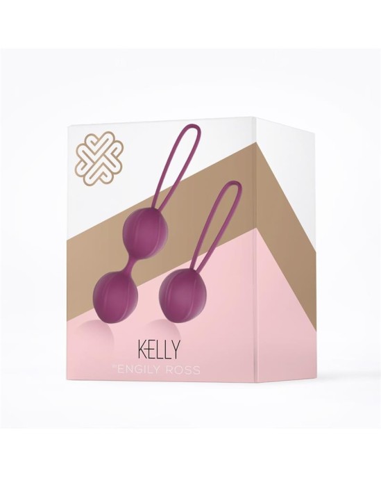 Engily Ross Kelly Kegel Balls Силиконовый Фиолетовый