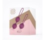 Engily Ross Kelly Kegel Balls Silikona Purple