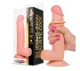 Liketrue Slidy Realistic Dildo Dual Layer Retractable and Adjustable 8