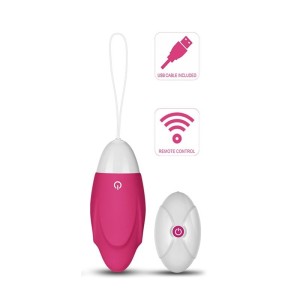 Lovetoy Vibrating Egg IJoy Remote Control USB Pink