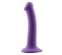 Action Bouncy Liquid Silikona Dildo Hiper Flexible 6,5 - 16,5 cm Izmērs S Purpurs