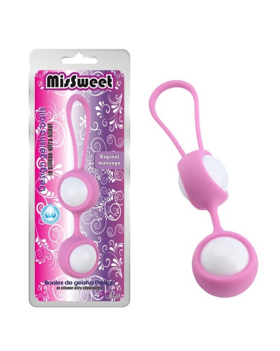 Chisa Geisha Balls MisSweet 17,7 cm Rozā