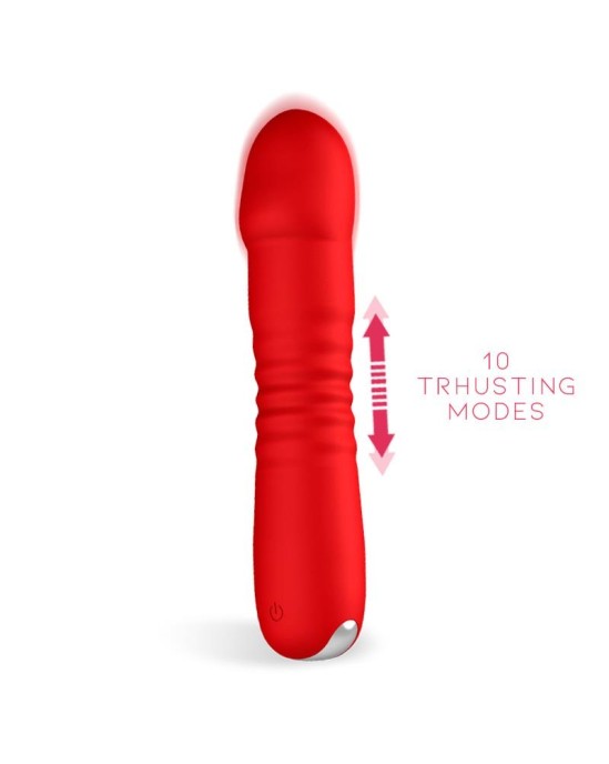 Intoyou Marygold Stimulator with Thrusting Up & Down Movement USB Silicone