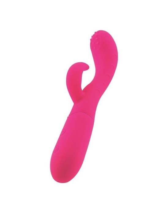 Goodies Cakey G-Spot and Rabbit Vibe USB Silicone Fuchsia