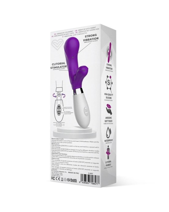 Latetobed Maverdick Vibe Silicone Purple