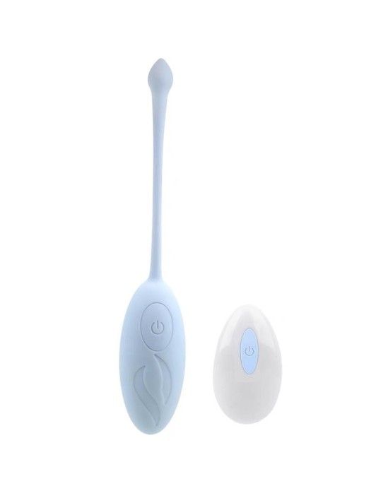 A-Gusto Vibrating Egg with Remote Control Blue