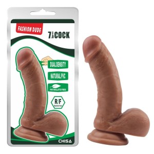 Chisa Dildo Dual Density Fashion Dude 17,5 x 4,1 cm latīņu