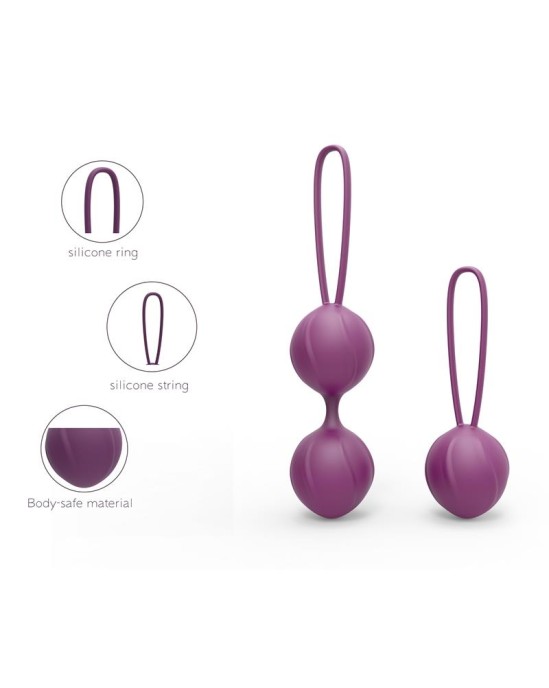 Engily Ross Kelly Kegel Balls Силиконовый Фиолетовый