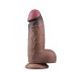 Lovetoy Dildo Dual Layered Silicone XXL 9.5