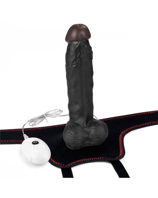 Lovetoy Adjustable Strap on with Dildo 10 Functions 7.5