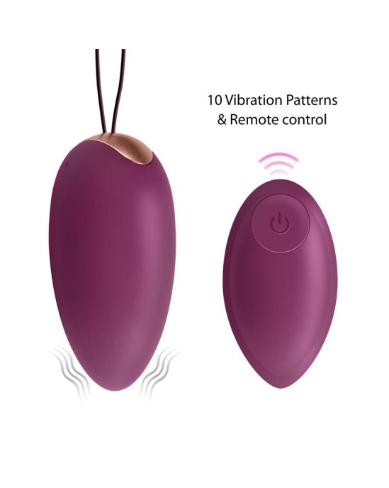 Engily Ross Garland 2.0 Vibrating Egg Remote Control USB Injected Liquified Silicone