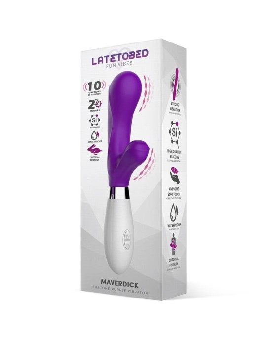 Latetobed Maverdick Vibe Silicone Purple