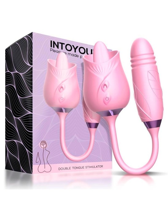 Intoyou Martinella Double Tongue Cliris stimulators un Thrusting Egg