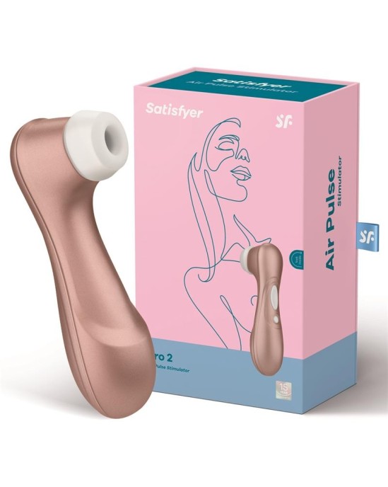 Satisfyer Clitoris Sucker Pro 2, 2. paaudze