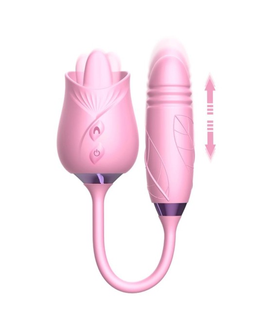 Intoyou Martinella Double Tongue Cliris Stimulator and Thrusting Egg