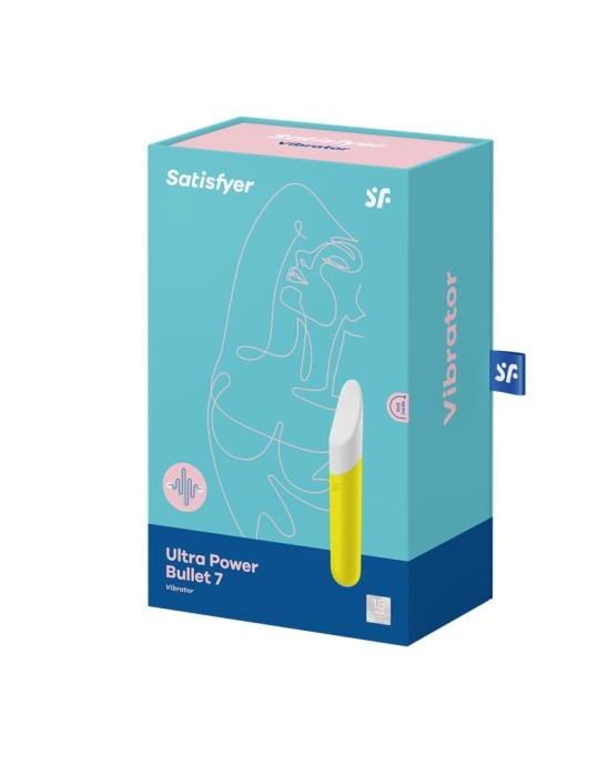 Satisfyer Ultra Power Bullet 7 Vibrating Bullet Yellow