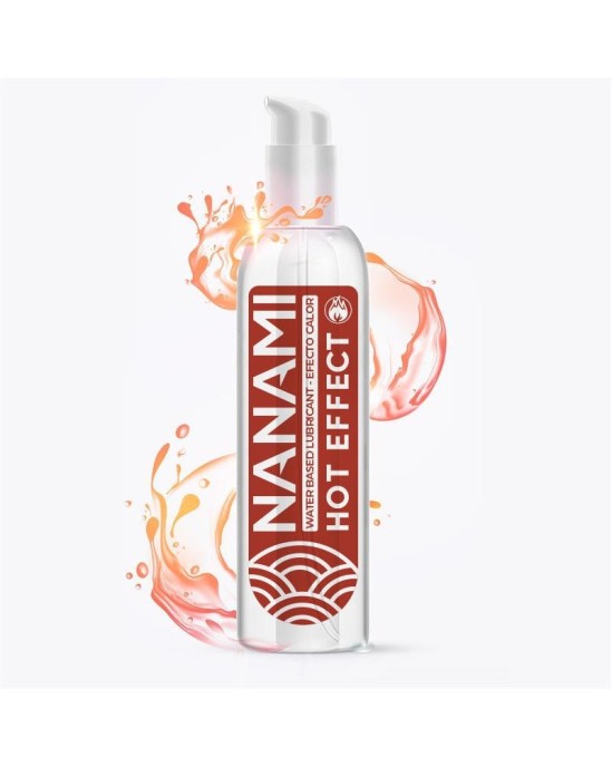 Nanami Water Based Lubricant Hot Effect 150 ml