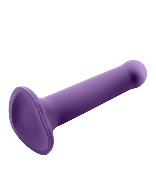 Action Bouncy Liquid Silicone Dildo Hiper Flexible 6.5 - 16.5 cm Size S Purple