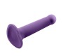 Action Bouncy Liquid Silicone Dildo Hiper Flexible 6.5 - 16.5 cm Size S Purple