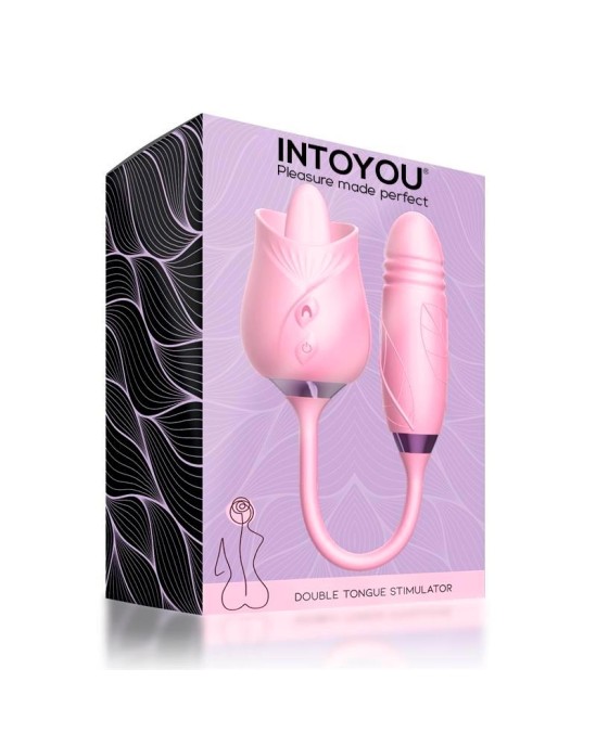 Intoyou Martinella Double Tongue Cliris stimulators un Thrusting Egg