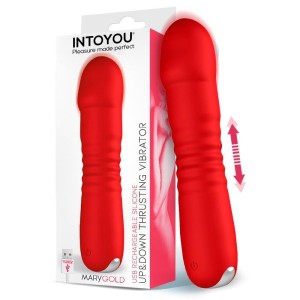 Intoyou Marygold stimulators ar USB silikonu, kas virzās uz augšu un uz leju