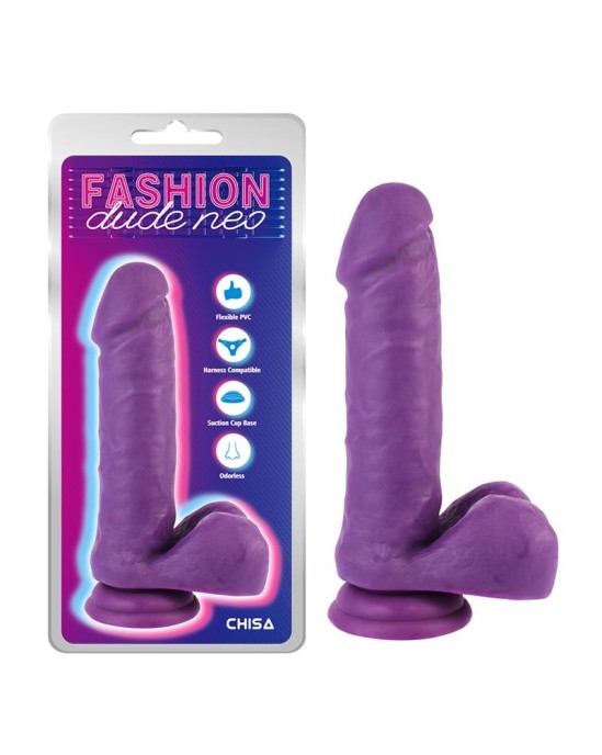 Chisa Dual Density Violeta dildo 7.6