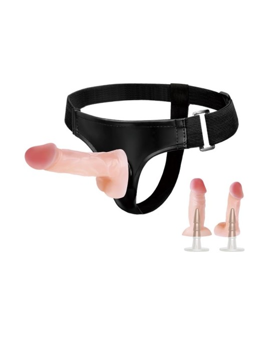 Baile Strap-On ar Dildo Jessica 10,5 cm