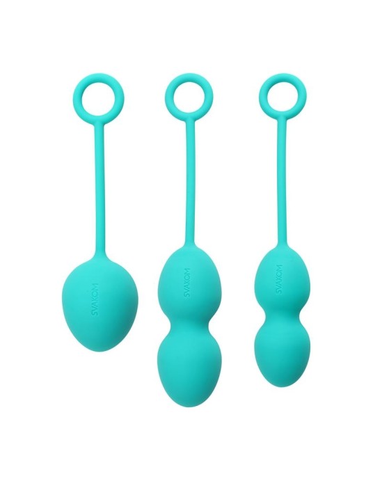 Svakom Komplektā 3 Kegel Balls Nova Green