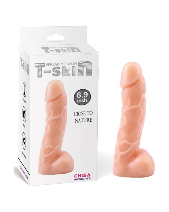 Chisa Dildo Spread Me N4 T-Skin 6.9 Flesh