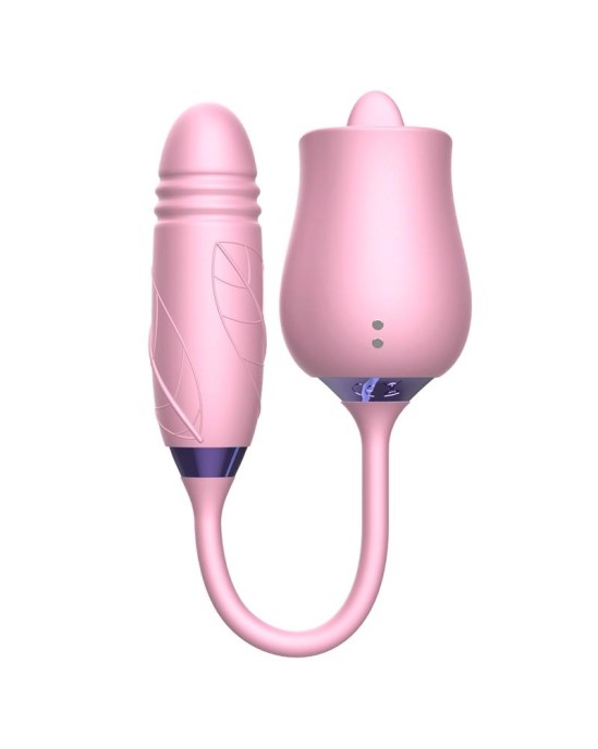 Intoyou Martinella Double Tongue Cliris Stimulator and Thrusting Egg