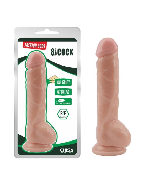 Chisa Divkāršā blīvuma dildo Fashion Dude 8.9 miesa