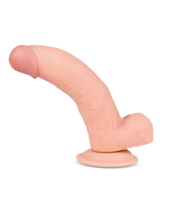 Liketrue Slidy Realistic Dildo Dual Layer Retractable and Adjustable 8