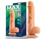 Max & Co Cloud Realistic Dildo with Testicles 8.3 Flesh