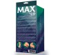 Max & Co Kurt Realistic dildo ar sēklinieku mīkstumu 9,4 - 24 cm