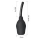 Lovetoy Anal Douche Deluxe Black