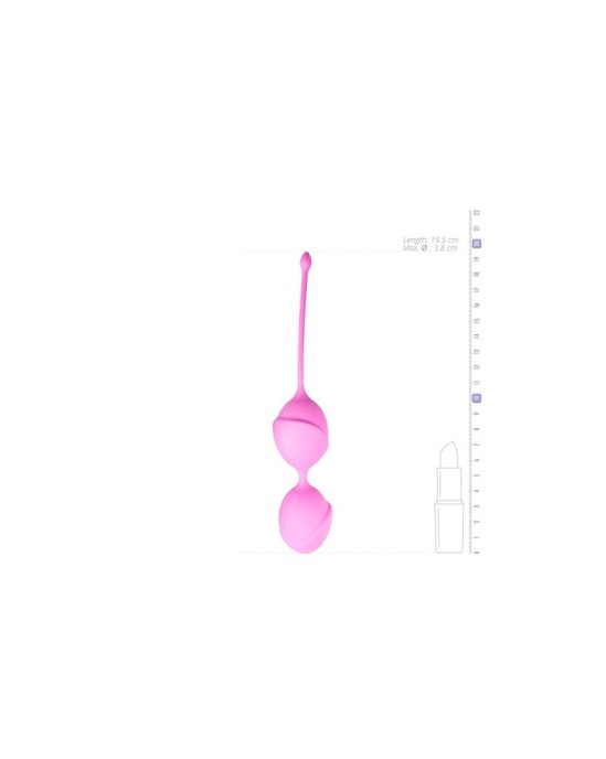 Easytoys Kegel Balls Silicone Pink