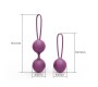 Engily Ross Kelly Kegel Balls Silikona Purple