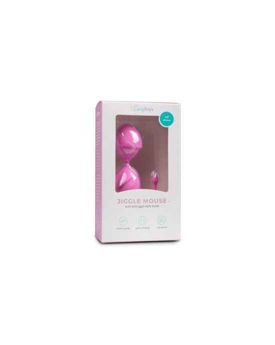 Easytoys Kegel Balls Silikona Rozā