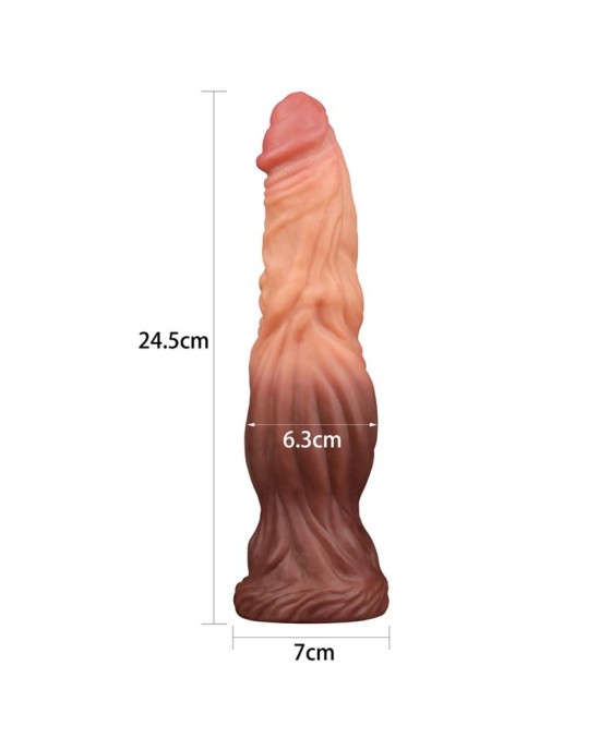 Lovetoy Dildo Nature 9.5 Dual Layer