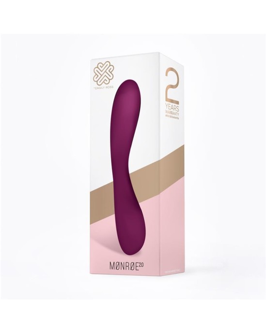 Engily Ross Monroe 2.0 Vibe Injected Liquified Silicone USB Purple