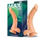 Max & Co Kurt Realistic dildo ar sēklinieku mīkstumu 9,4 - 24 cm