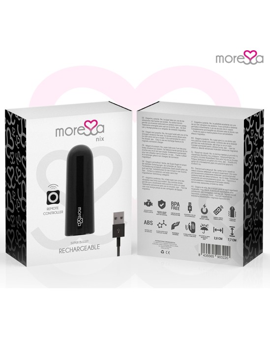 Moressa Vibrators lode ar pulti melns