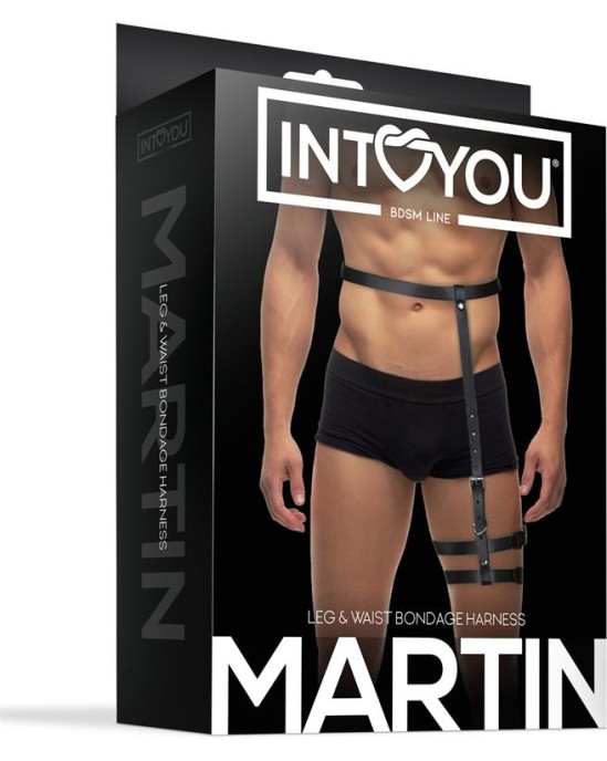 Intoyou Bdsm Line Mārtiņa kājas un jostasvietas drošības jostas