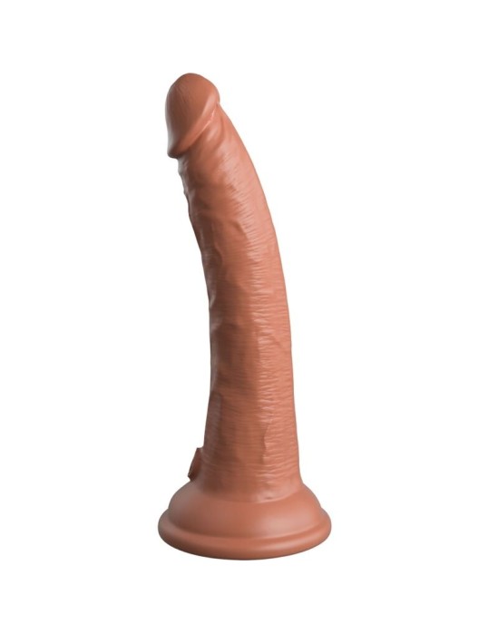 King Cock ELITE — ĒRTA REGULĒJAMĀ IEKĀRTA AR DILDO 17,8 CM