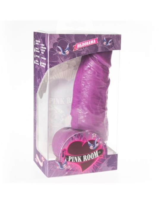 Pink Room DAYAN REALISTIC DILDO PURPULS 17 CM