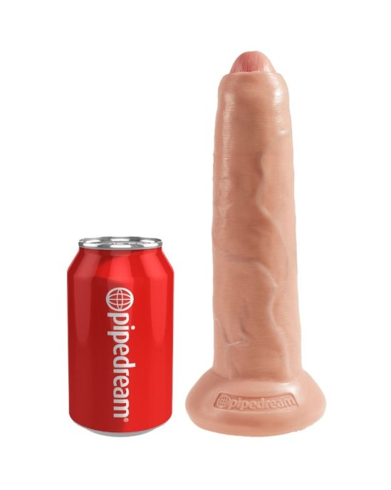 King Cock REALISTIC DILDO UNCUT FLESH 23 CM