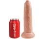 King Cock REALISTIC DILDO UNCUT FLESH 23 CM